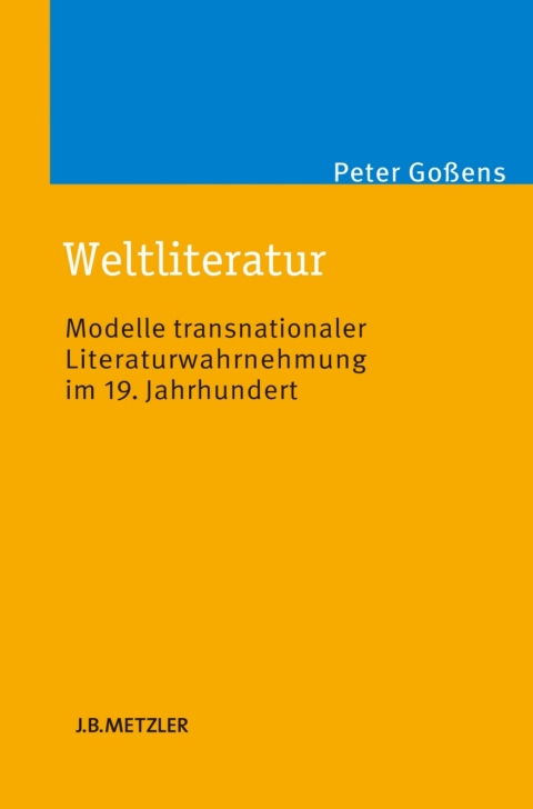 Cover image for book Weltliteratur