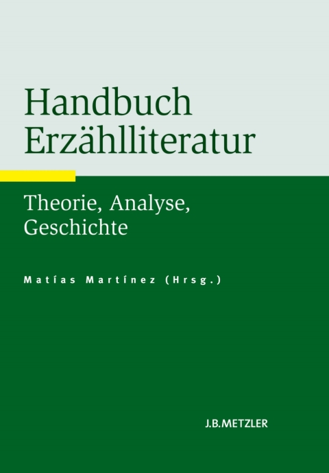 Cover image for book Handbuch Erzählliteratur