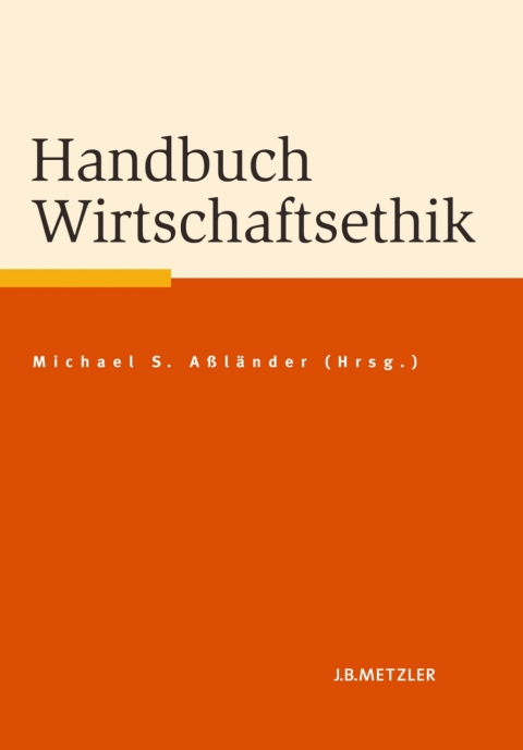 Cover image for book Handbuch Wirtschaftsethik