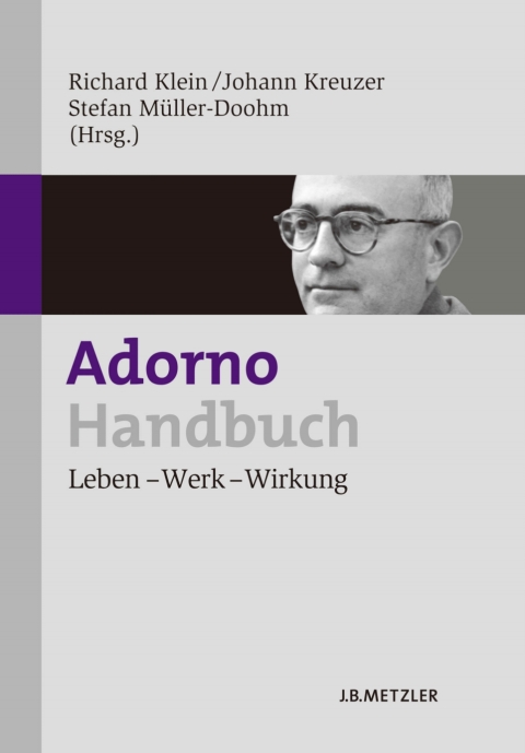 Cover image for book Adorno-Handbuch
