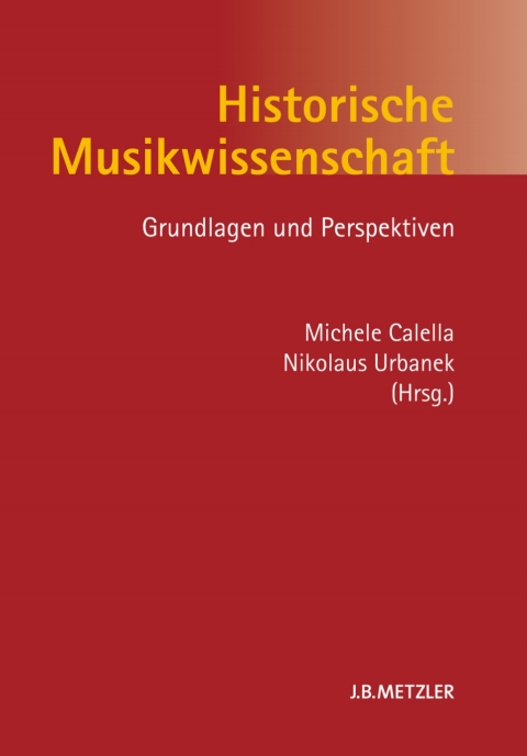 Cover image for book Historische Musikwissenschaft