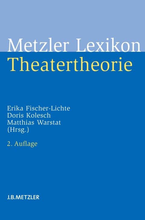 Cover image for book Metzler Lexikon Theatertheorie