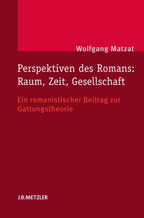 Cover image for book Perspektiven des Romans: Raum, Zeit, Gesellschaft