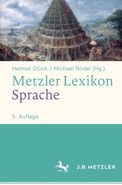 Cover image for book Metzler Lexikon Sprache