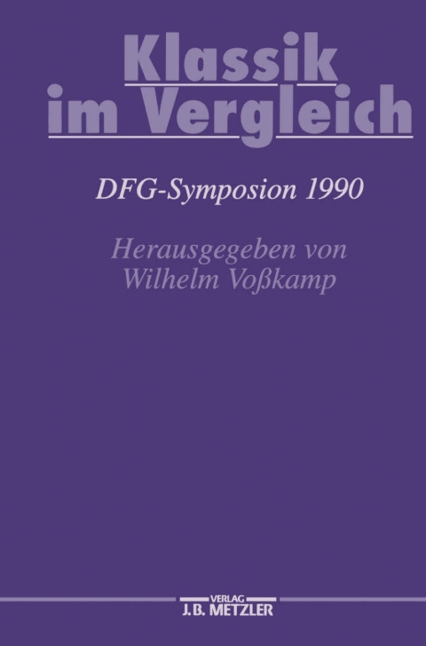 Cover image for book Klassik im Vergleich