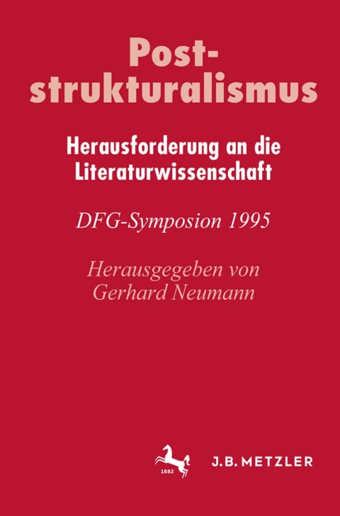 Cover image for book Poststrukturalismus