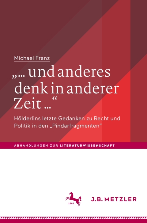 Cover image for book „… und anderes denk in anderer Zeit …“