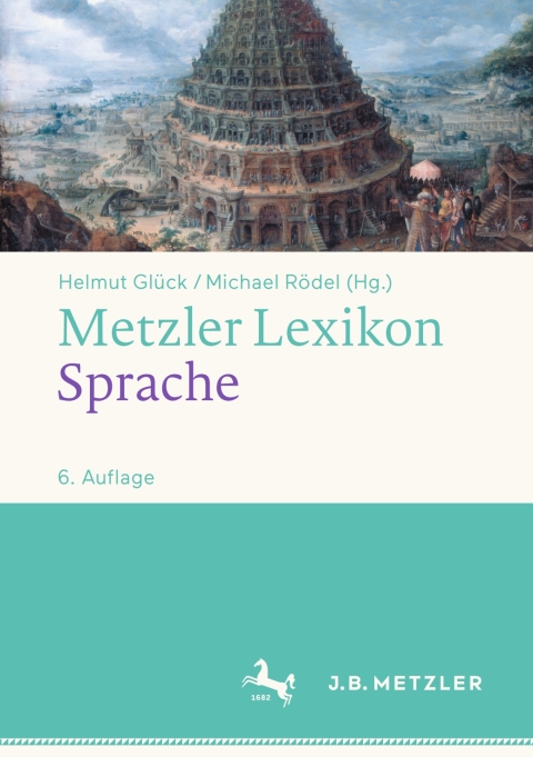 Cover image for book Metzler Lexikon Sprache