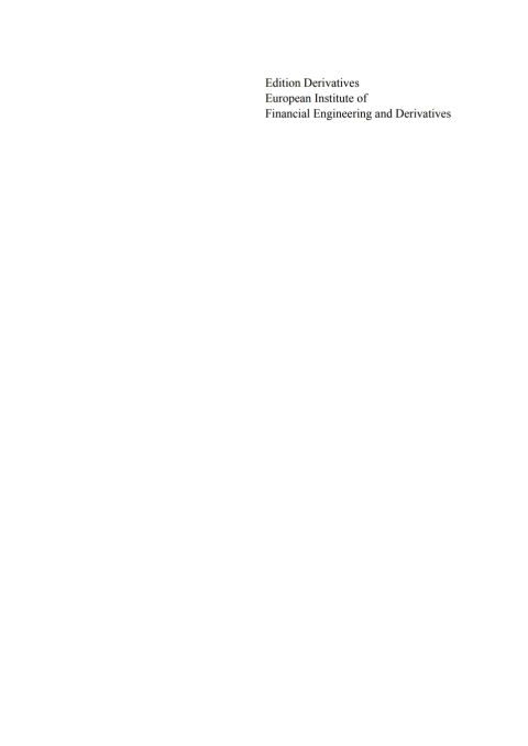 Cover image for book Derivatives