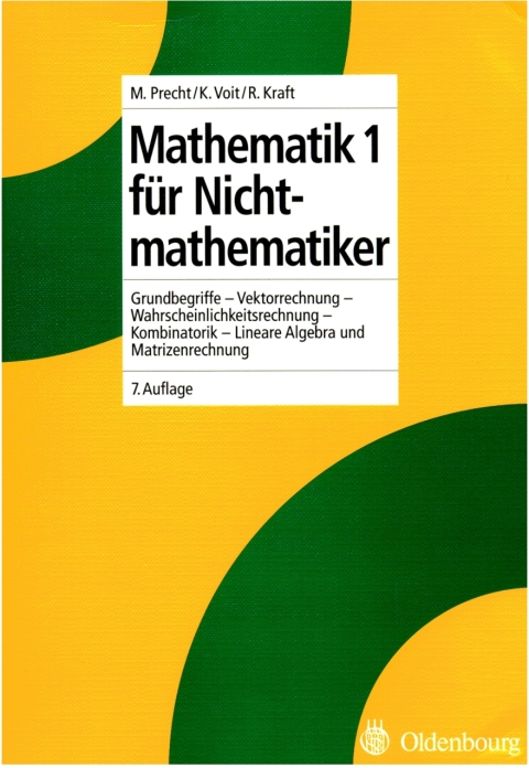 Cover image for book Mathematik 1 für Nichtmathematiker