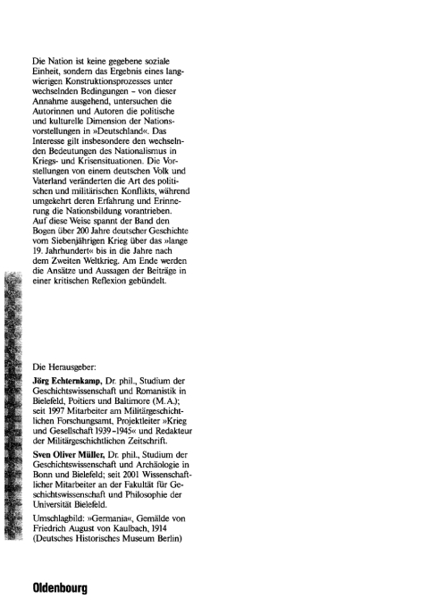 Cover image for book Die Politik der Nation