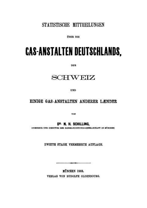 Cover image for book Statistische Mittheilungen über die Gas-Anstalten Deutschlands, der Schweiz und einige Gas-Anstalten anderer Laender