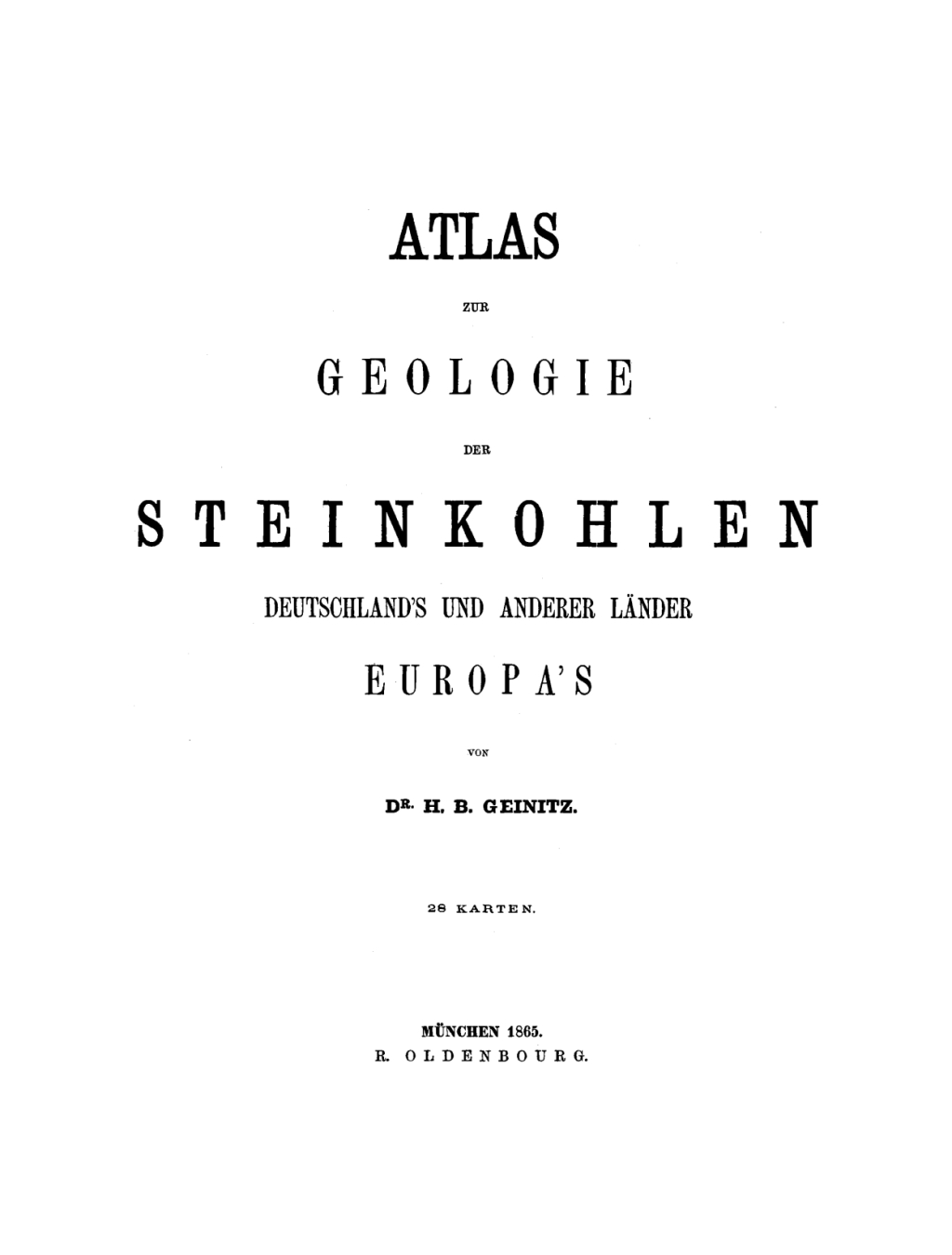 Page Fidelity Atlas zur Geologie der Steinkohlen; $344.10