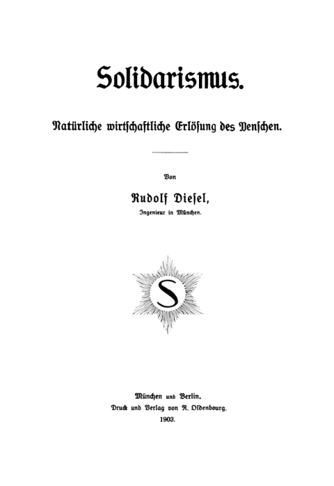 Cover image for book Solidarismus