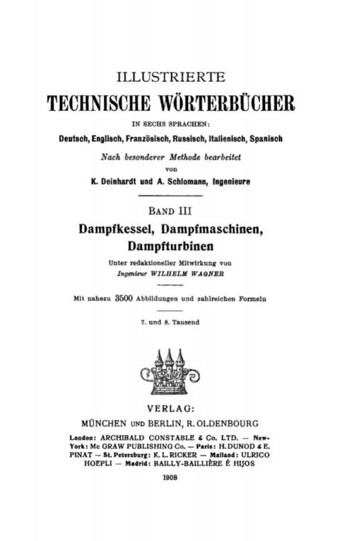 Cover image for book Dampfkessel, Dampfmaschinen, Dampfturbinen