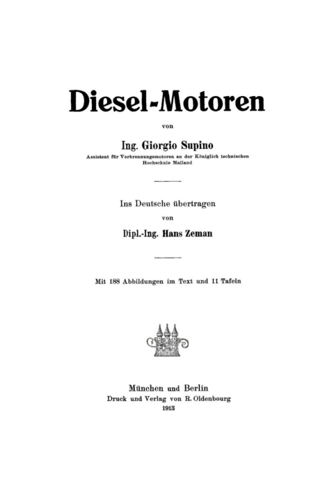 Cover image for book Diesel-Motoren