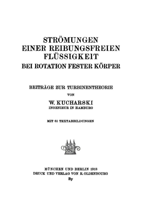 Cover image for book Strömungen einer reibungsfreien Flüssigkeit bei Rotation fester Körper