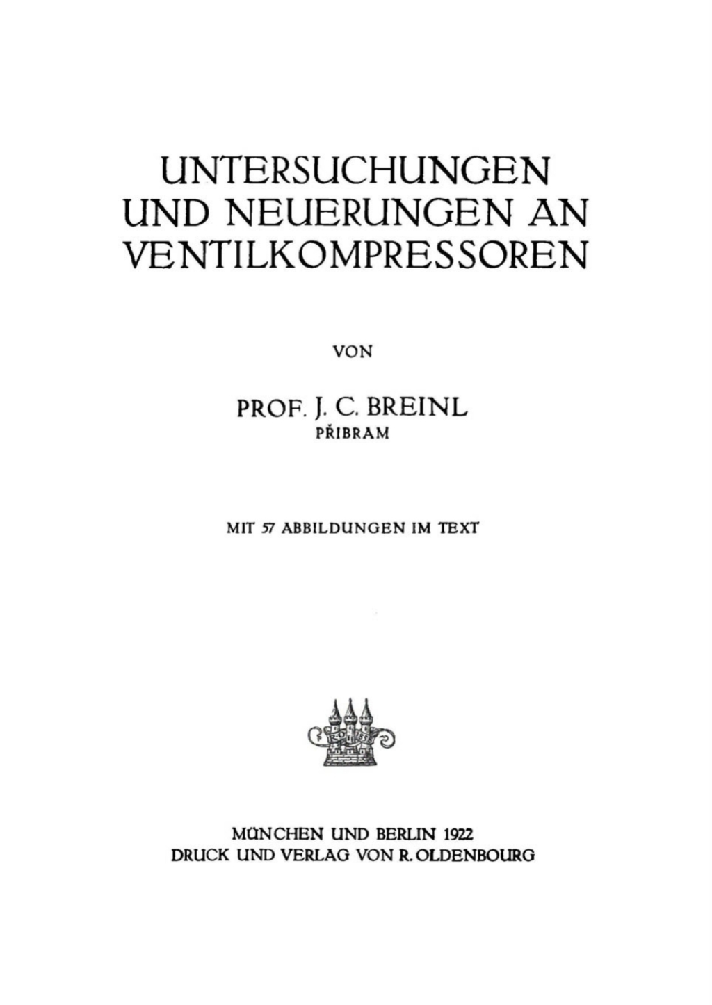Page Fidelity Untersuchungen und Neuerungen an Ventilkompressoren; $148.73
