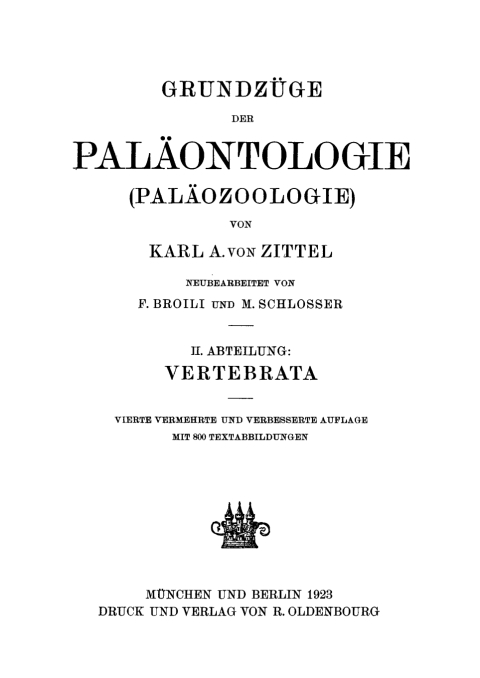 Cover image for book Vertebrata