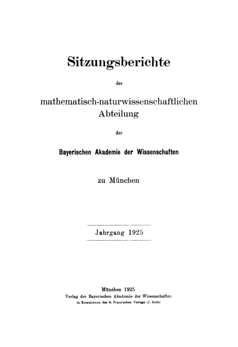 Cover image for book Juli- bis Dezembersitzung