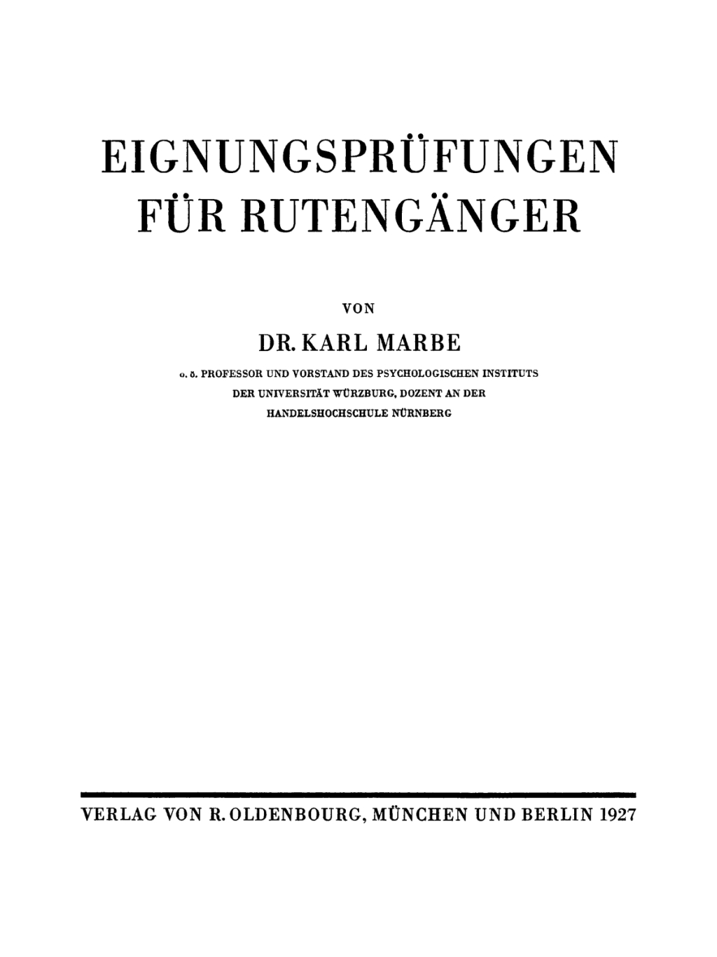 Page Fidelity Eignungsprüfungen für Rutengänger; $148.73