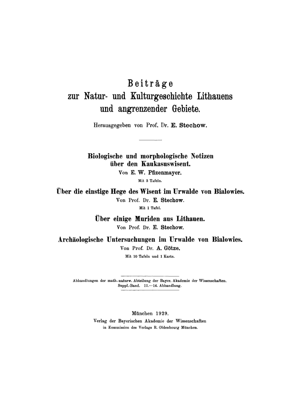 Page Fidelity Beiträge zur Natur- und Kulturgeschichte Lithauens und angrenzender Gebiete; $112.76