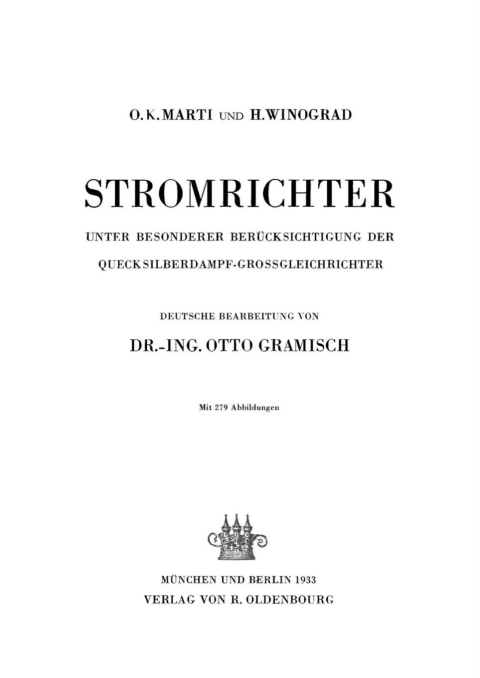 Cover image for book Stromrichter