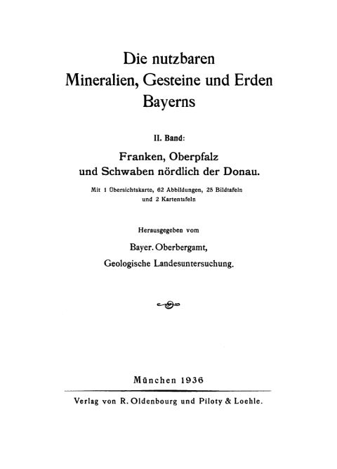 Cover image for book Franken, Oberpfalz und Schwaben nördlich der Donau