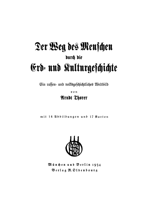 Cover image for book Der Weg des Menschen durch die Erd- und Kulturgeschichte