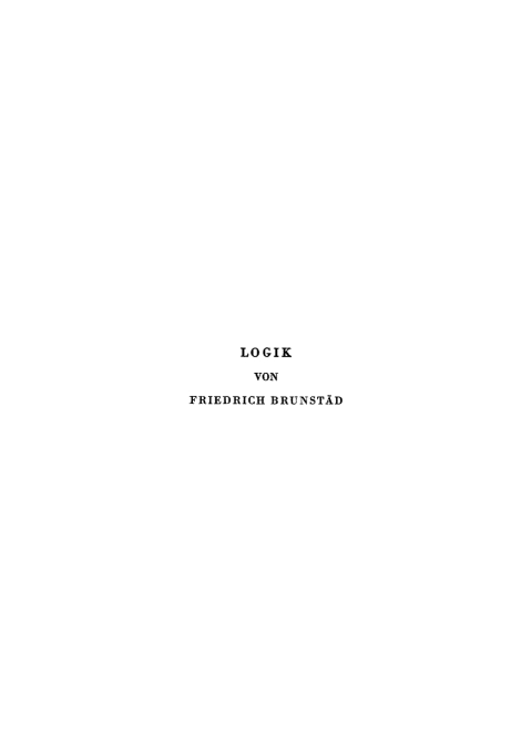 Cover image for book Logik