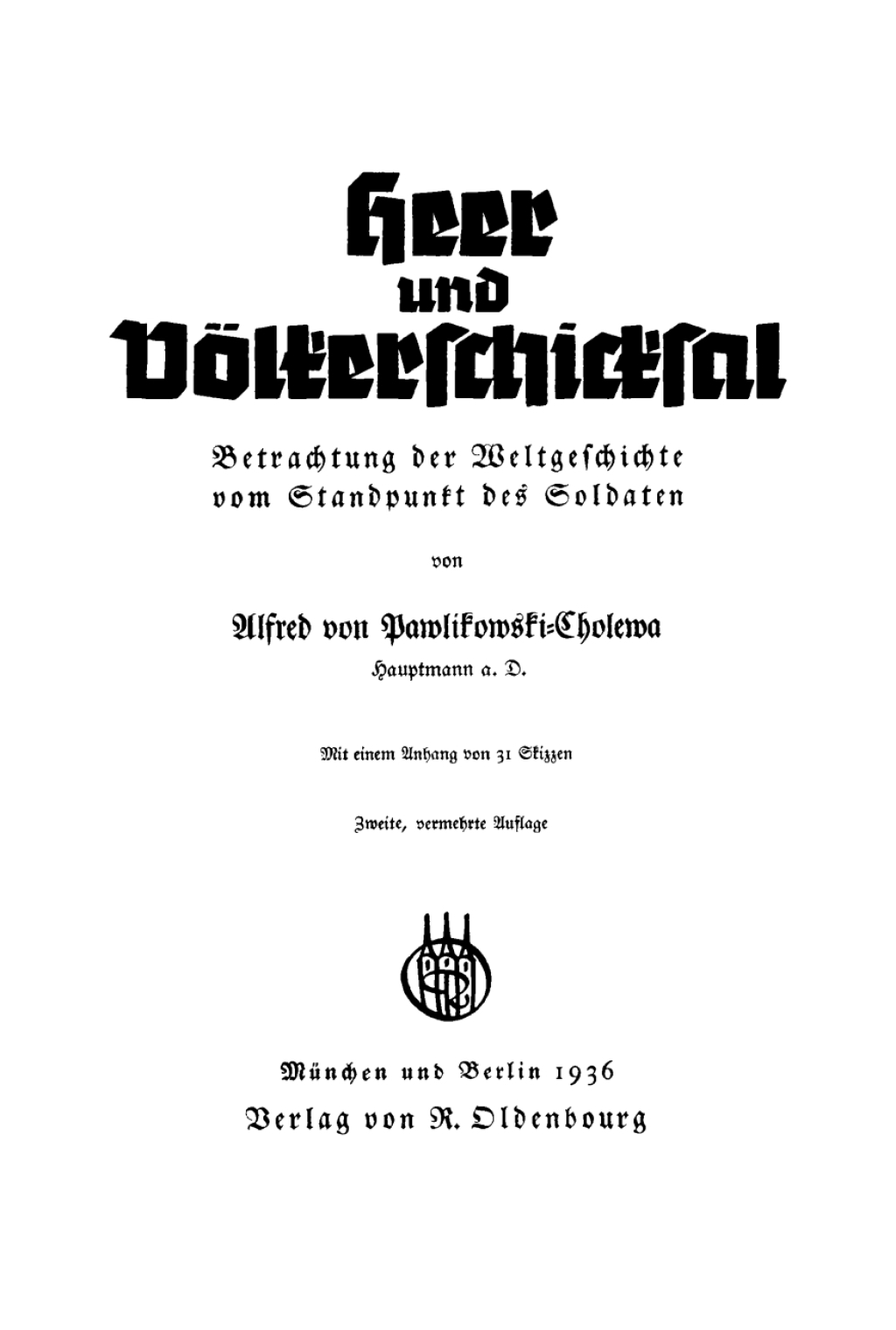 Page Fidelity Heer und Völkerschicksal; $151.84