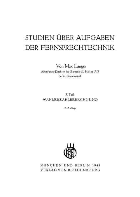 Cover image for book Wählerzahlberechnung