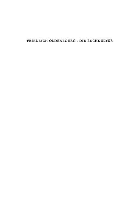 Cover image for book Die Buchkultur
