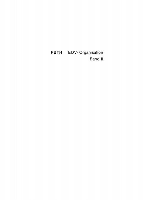 Cover image for book Einführung eines EDV-Systems