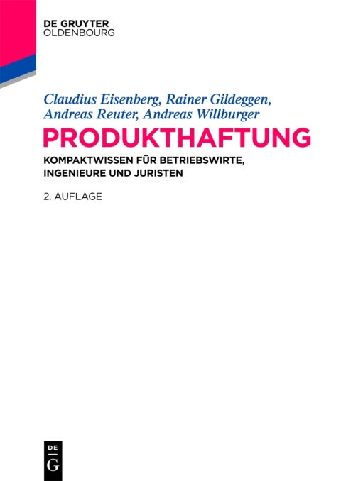 Cover image for book Produkthaftung