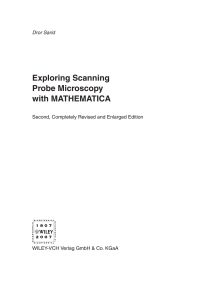صورة الغلاف: Exploring Scanning Probe Microscopy with MATHEMATICA 2nd edition 9783527406173
