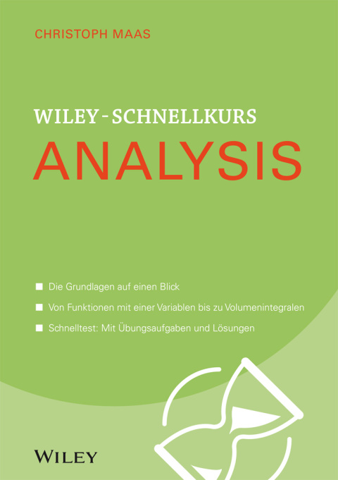 Cover image for book Wiley-Schnellkurs Analysis