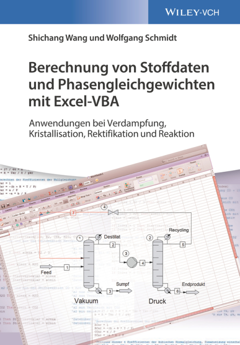 Cover image for book Berechnung von Stoffdaten und Phasengleichgewichten mit Excel-VBA