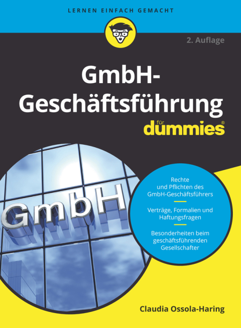 Cover image for book GmbH-Geschäftsführung für Dummies