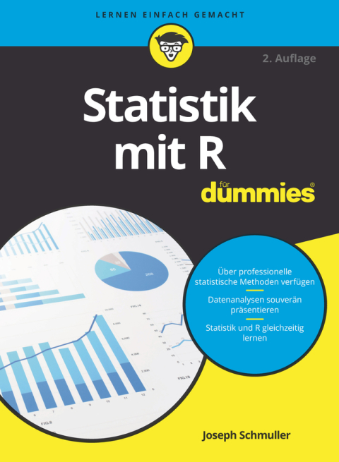 Cover image for book Statistik mit R für Dummies