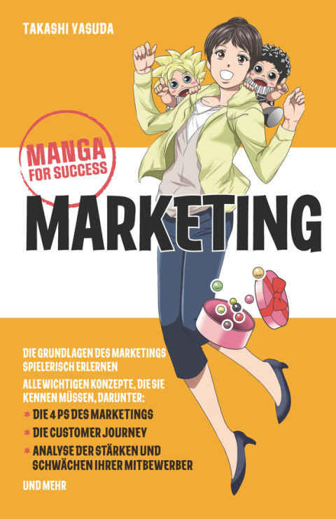 Cover image for book Manga for Success - Marketing