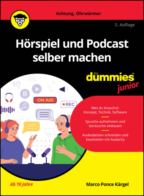 Cover image for book Hörspiel und Podcast selber machen für Dummies Junior