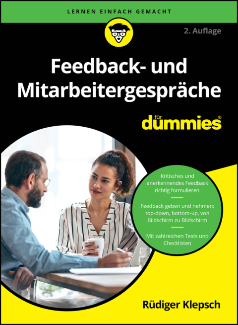 Cover image for book Feedback- und Mitarbeitergespräch für Dummies