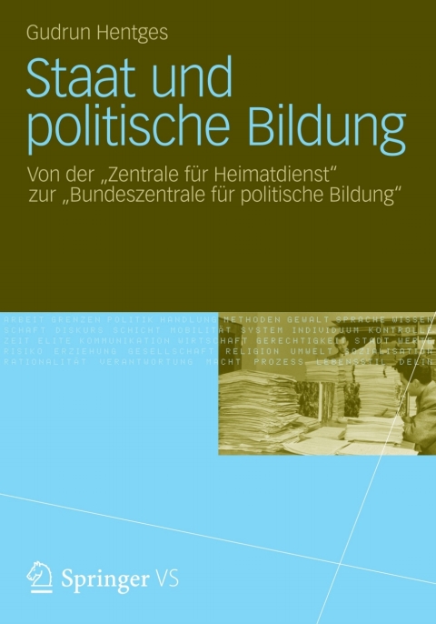 Cover image for book Staat und politische Bildung