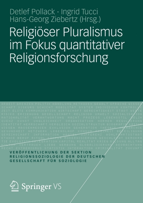 Cover image for book Religiöser Pluralismus im Fokus quantitativer Religionsforschung