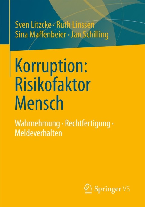 Cover image for book Korruption: Risikofaktor Mensch