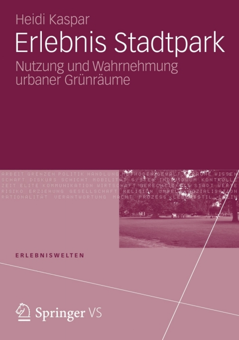 Cover image for book Erlebnis Stadtpark