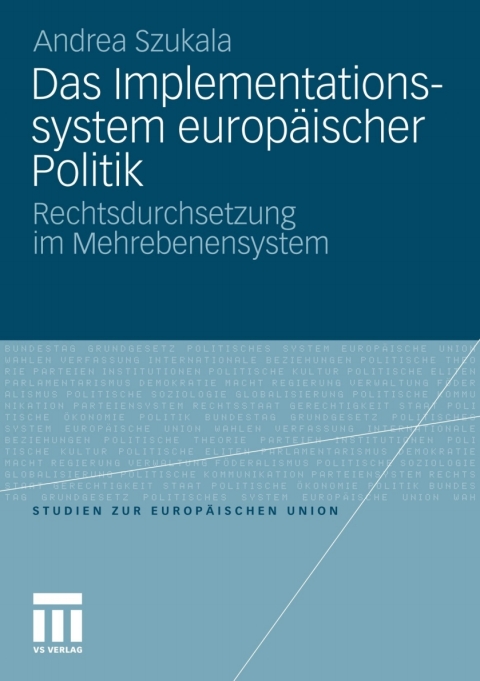 Cover image for book Das Implementationssystem europäischer Politik