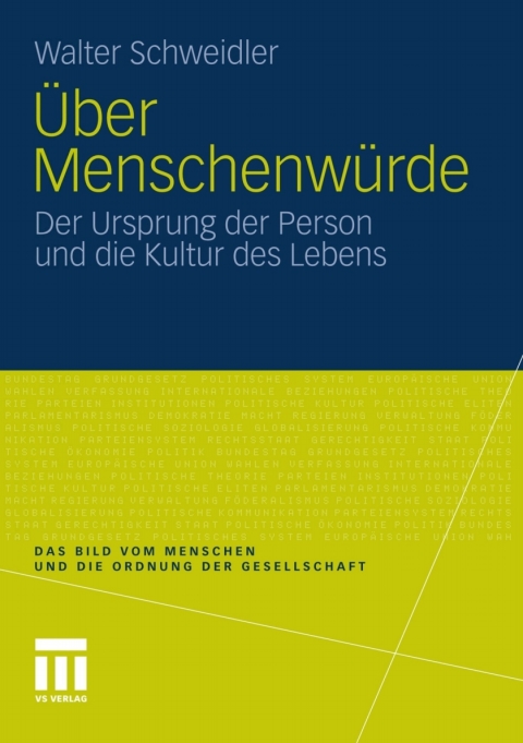 Cover image for book Über Menschenwürde