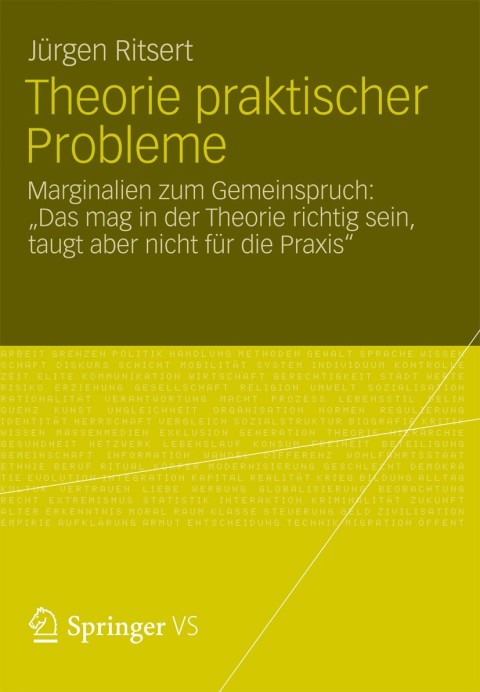 Cover image for book Theorie praktischer Probleme